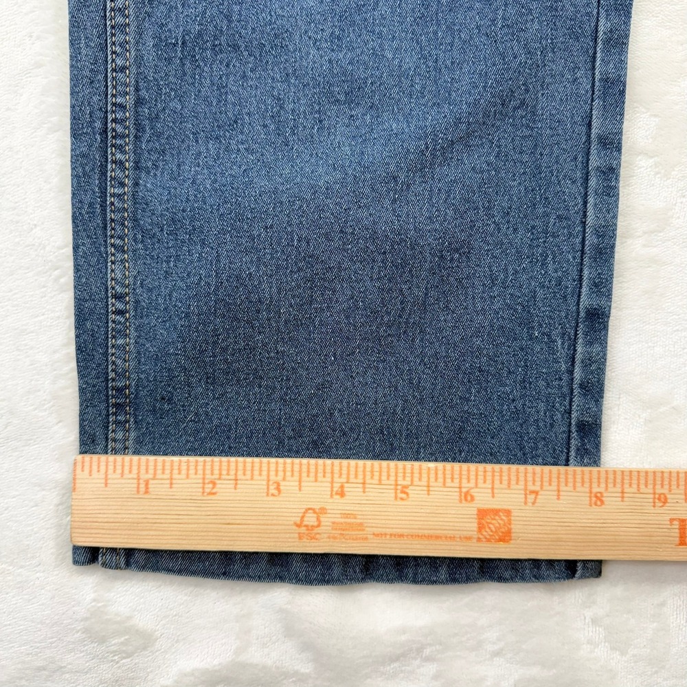 Smiths Workwear Mens Relaxed Fit Stretch Work Jeans Light Vintage Wash 38x32 - Picture 10 of 12